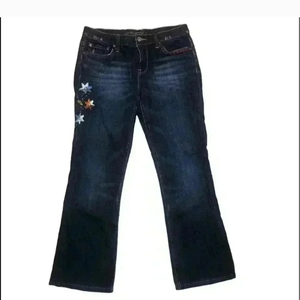 LUCKY LEGEND Sweet & Low 8/29 Jeans Embroidery Embellished